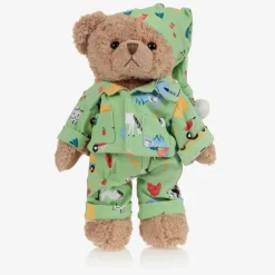 Powell Craft Green Farmyard Pyjama Teddy Bear (34cm)