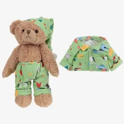 Powell Craft Green Farmyard Pyjama Teddy Bear (34cm)