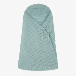 Minutus Green Knit Cotton Baby Nest (75cm) Hot