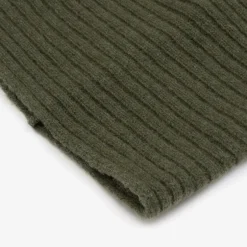 Jamiks Green Merino Wool Knitted Snood Clearance
