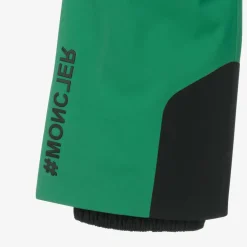 Moncler Enfant Green Padded Ski Salopettes Discount