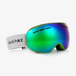 Roarsome Green Polarised Anti-Fog Ski Goggles Online