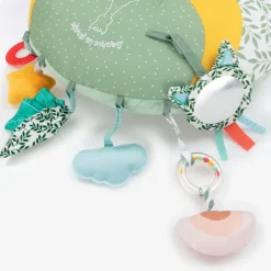 Sophie la Girafe Green Reversible Activity Play Cushion (42cm) Discount