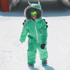 Roarsome Green Spike The Dinosaur Snowsuit Sale