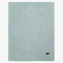 Jamiks Green Viscose Knit Baby Blanket (100cm) Sale