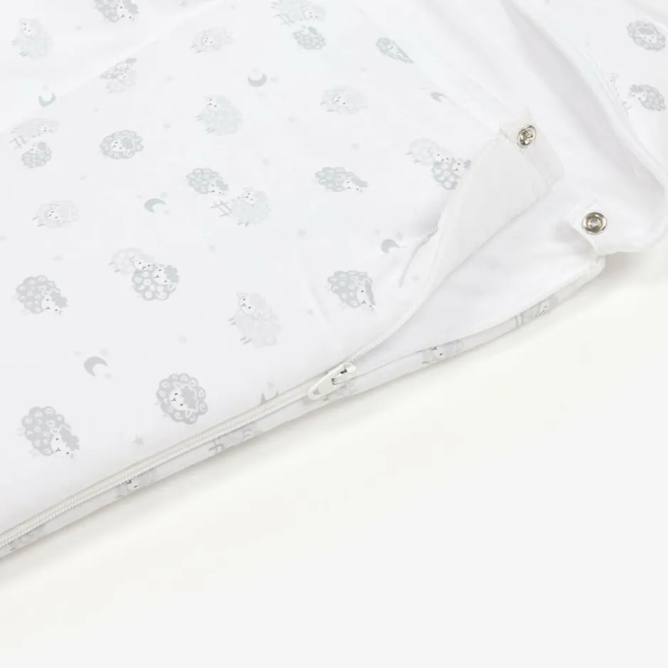 Kissy Kissy Grey & White Cotton Baby Sheep Nest (76cm) Hot
