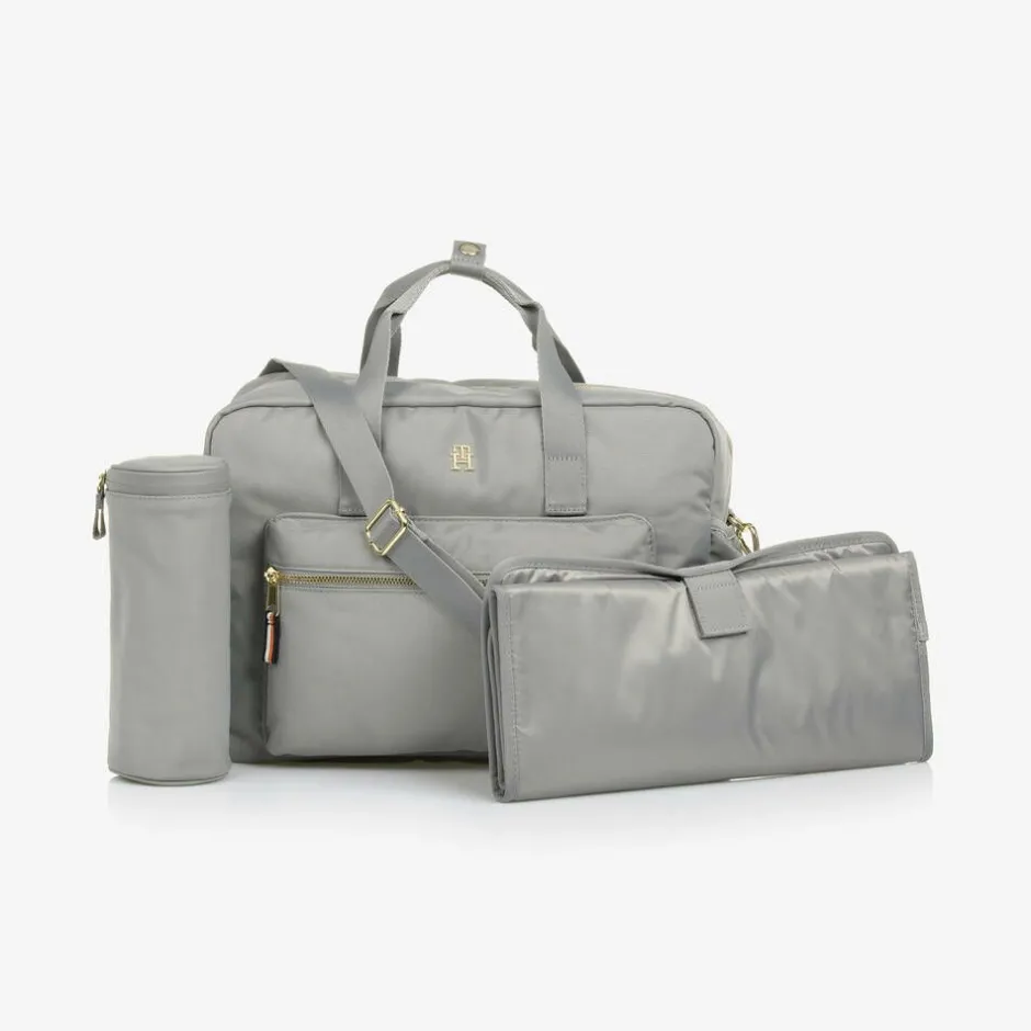 Tommy Hilfiger Grey Changing Bag (41cm) Sale