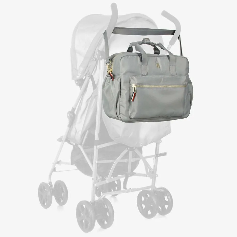 Tommy Hilfiger Grey Changing Bag (41cm) Sale