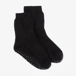 Falke Grey Cotton & Wool Slipper Socks Hot