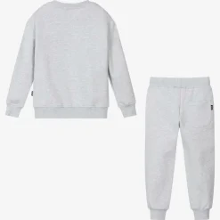 MSGM Grey Cotton Jersey Tracksuit Sale