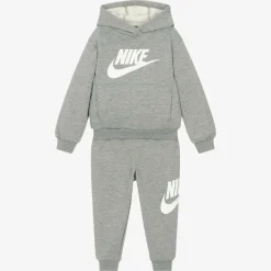Nike Grey Cotton Tracksuit Best