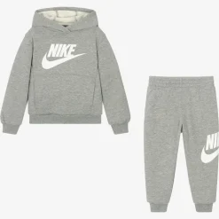 Nike Grey Cotton Tracksuit Best