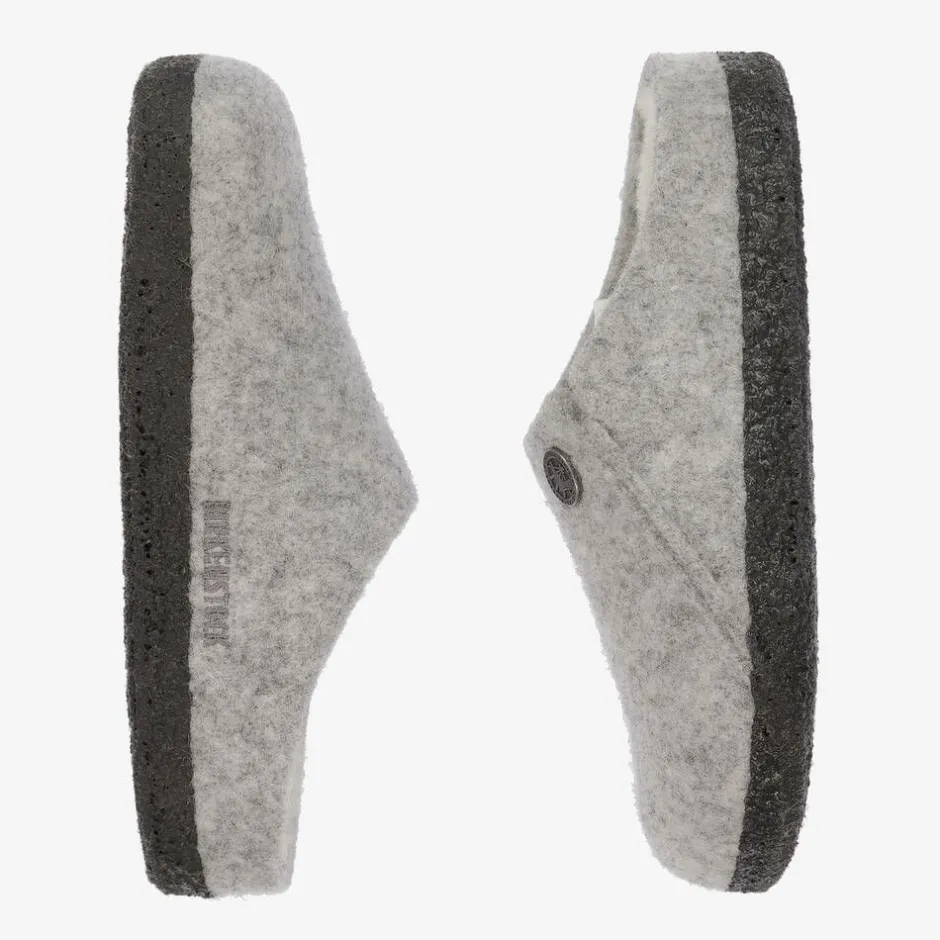 Birkenstock Grey Felted Wool Slippers Best