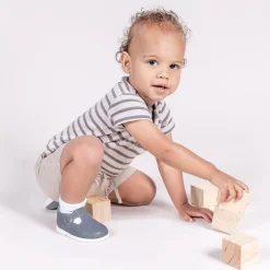 Early Days Grey First Walker Shoes Online