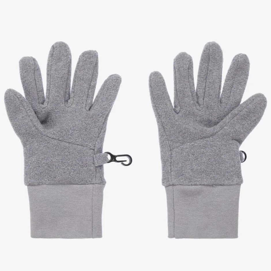 Playshoes Grey Fleece Gloves Discount