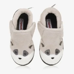 Chipmunks Grey Fleece Slippers Clearance
