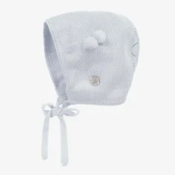 Artesanía Granlei Grey Knitted Coat & Hat Set Clearance