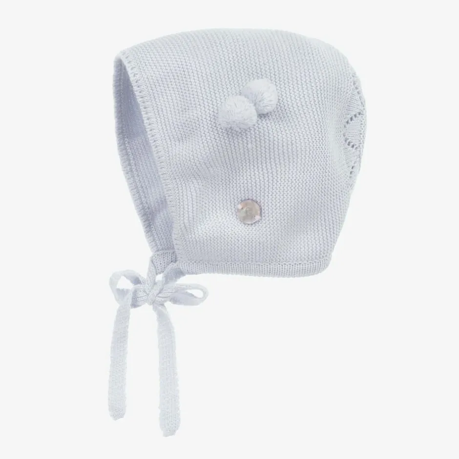 Artesanía Granlei Grey Knitted Coat & Hat Set Clearance