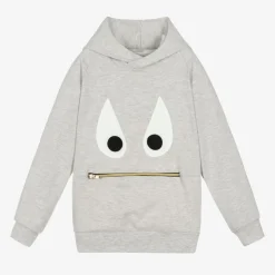 Wauw Capow Grey Marl Monster Hoodie Sale