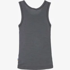Joha Grey Merino Wool & Silk Vest