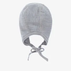 Joha Grey Merino Wool Bonnet Hot
