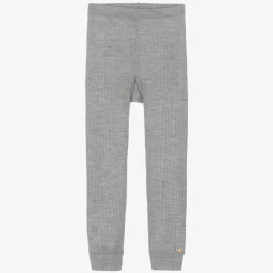 Joha Grey Merino Wool Leggings Hot