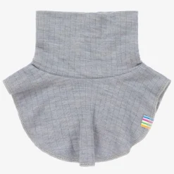 Joha Grey Merino Wool Neck Warmer New