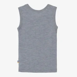 Joha Grey Merino Wool Vest Discount