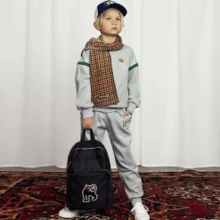 Mini Rodini Grey Organic Cotton ABC Sweatshirt New