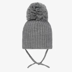 Sätila of Sweden Grey Park Large Pom-Pom Hat Hot