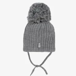 Sätila of Sweden Grey Park Large Pom-Pom Hat Hot