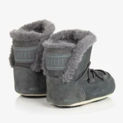 Moon Boot Grey Suede Baby s Hot