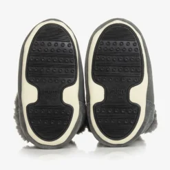 Moon Boot Grey Suede Baby s Hot