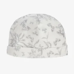 Tartine et Chocolat Grey Toile De Jouy Cotton Hat Best