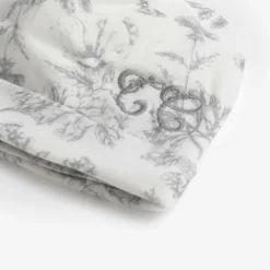 Tartine et Chocolat Grey Toile De Jouy Cotton Hat Best