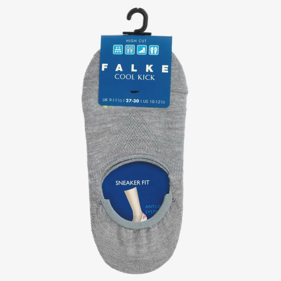 Falke Grey Trainer Socks Clearance
