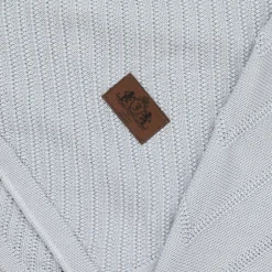 Jamiks Grey Viscose Knit Baby Blanket (100cm) New