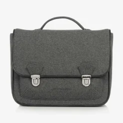 Age of Innocence Grey Wool Satchel Backpack (34cm) Best