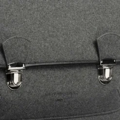 Age of Innocence Grey Wool Satchel Backpack (34cm) Best