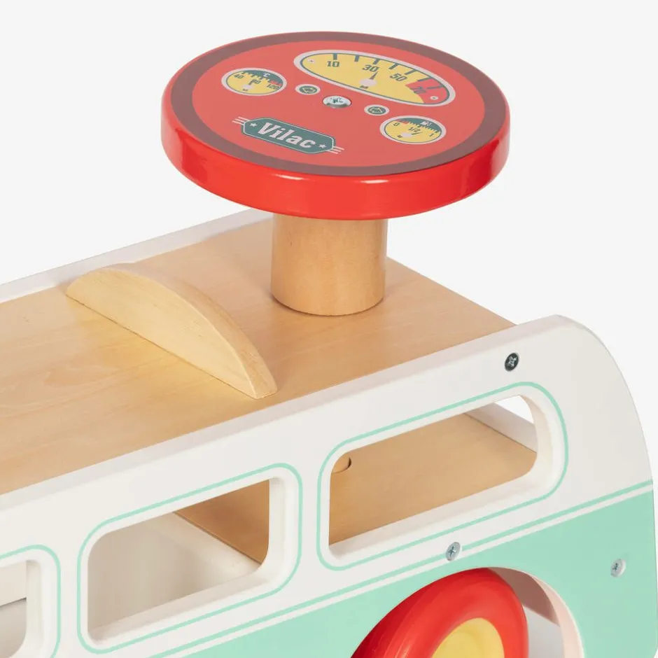 Vilac 2-in-1 Ride-On Campervan (48cm) Best