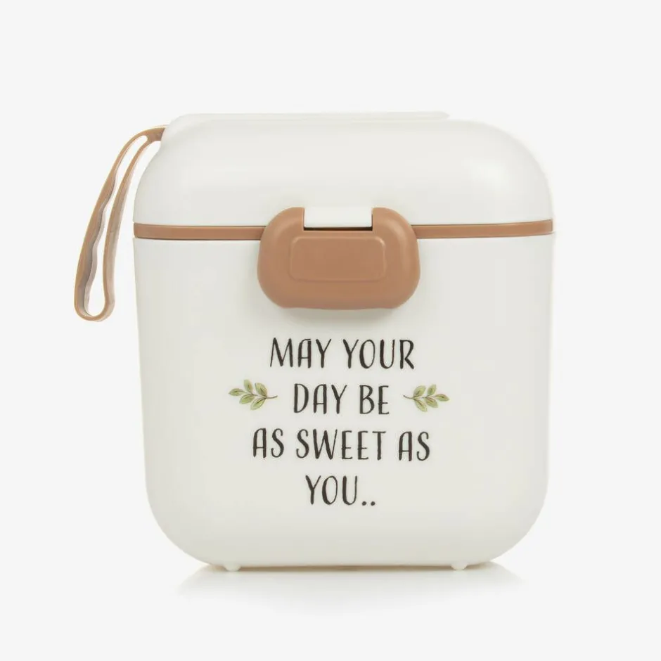 Elodie Ivory & Beige Lunch Box (14cm) Sale