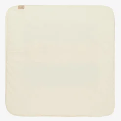 Gucci Ivory & Blue Cotton Interlocking G Blanket (80cm) Hot