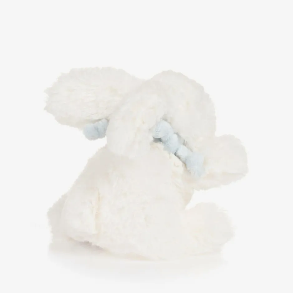 Doudou et Compagnie Ivory & Blue Plush Bunny Soft Toy (16cm) Best