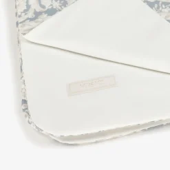 Versace Ivory & Grey Barocco Blanket (75cm) Hot