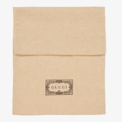 Gucci Ivory & Orange Handbag (27cm)