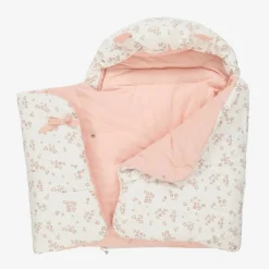 Mayoral Newborn Ivory & Pink Baby Nest (75cm) Sale