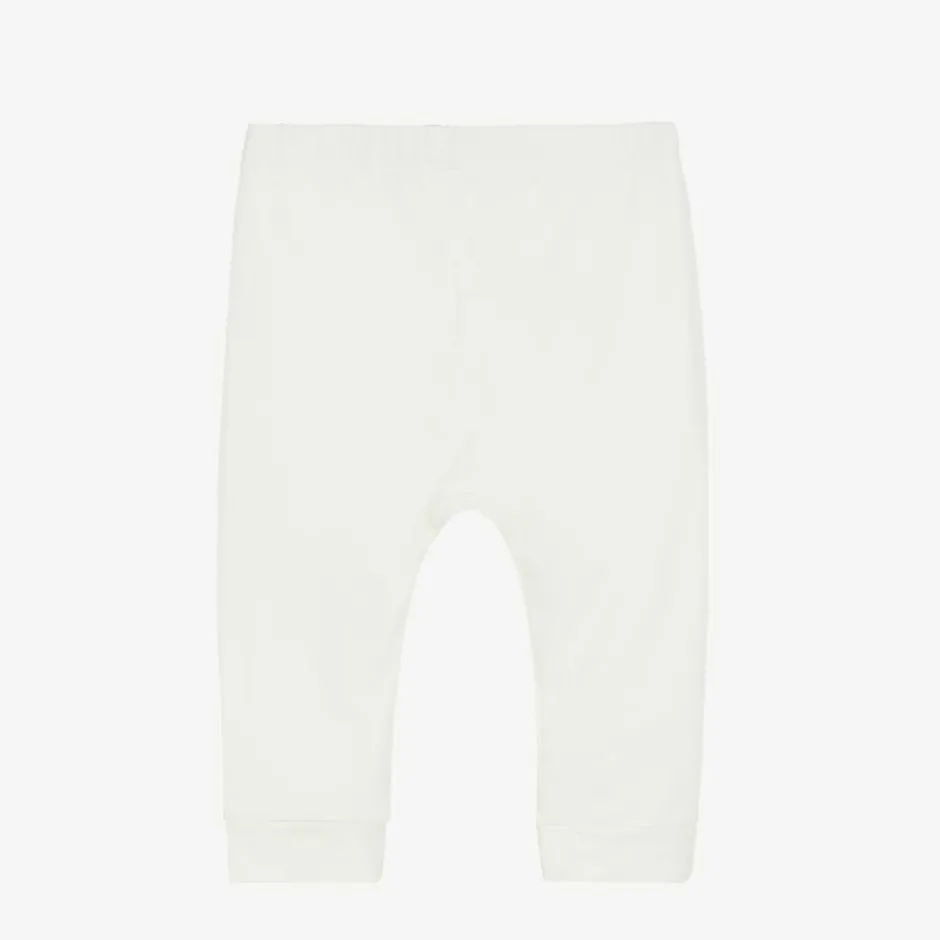 Minymo Ivory Bamboo Baby Leggings Clearance
