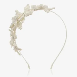 Sienna Likes To Party Ivory Beaded Hairband Best