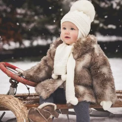 Sätila of Sweden Ivory Belle Knitted Scarf (88cm) Discount