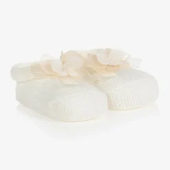 Story Loris Ivory Booties & Headband Set